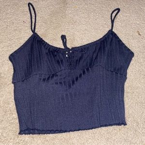 Navy blue tank top